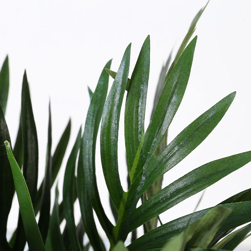 Artificial Chrysalidocarpus lutescens in black pot