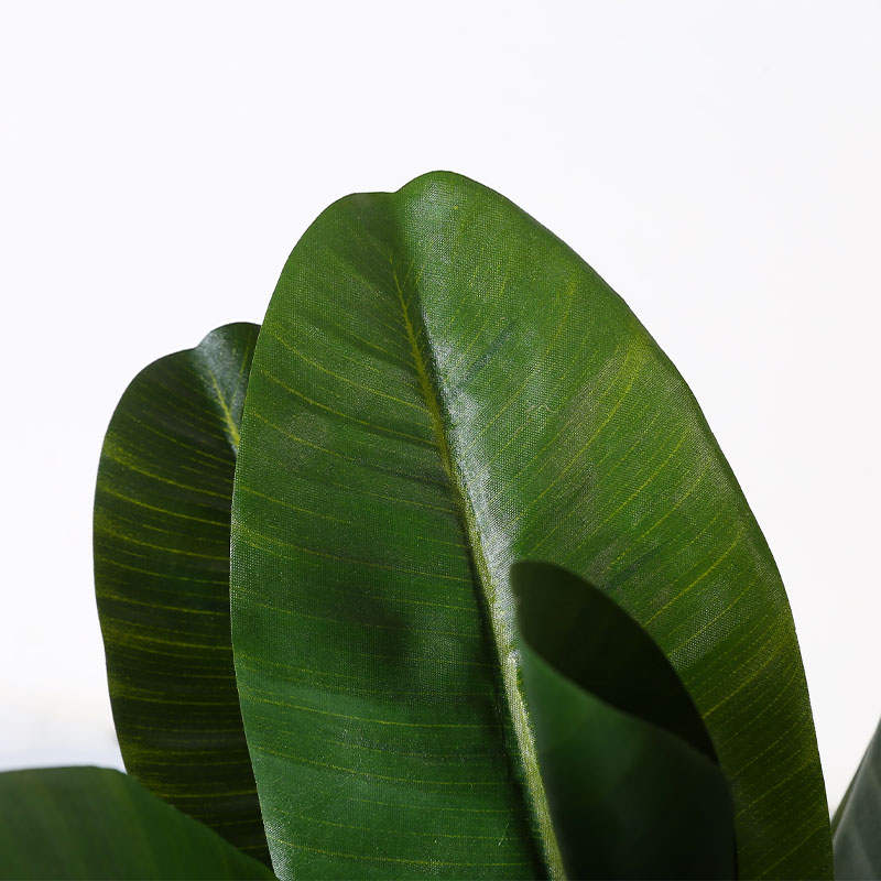 Mini artificial Musa acuminata bonsai