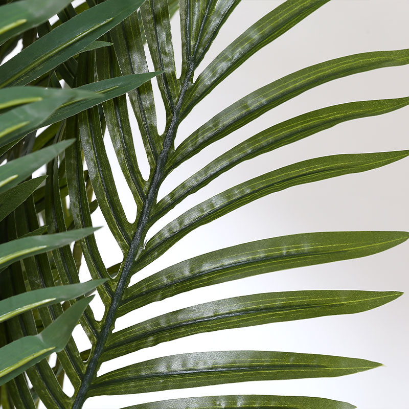 Artificial Alocasia Tree in Black Matte Planter's Pot