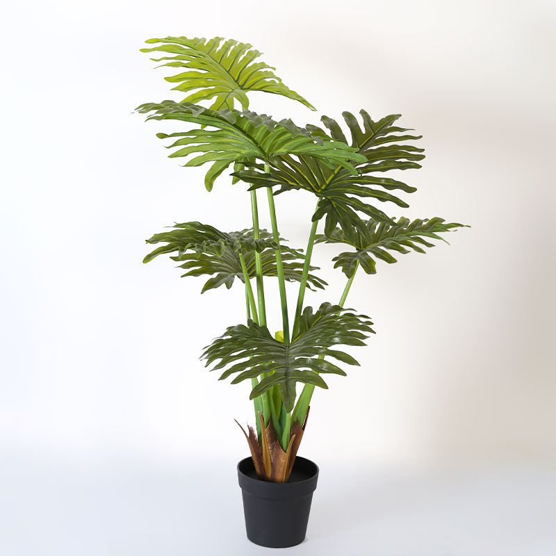 Artificial Potted Grand Philodendron Bush