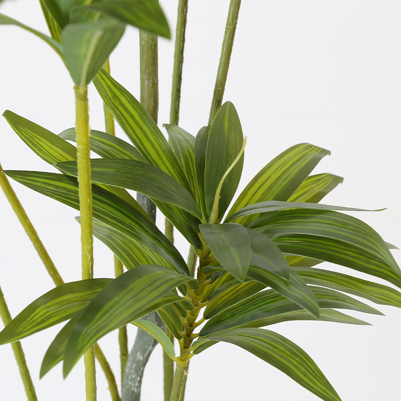 Potted artificial Dracaena reflexa