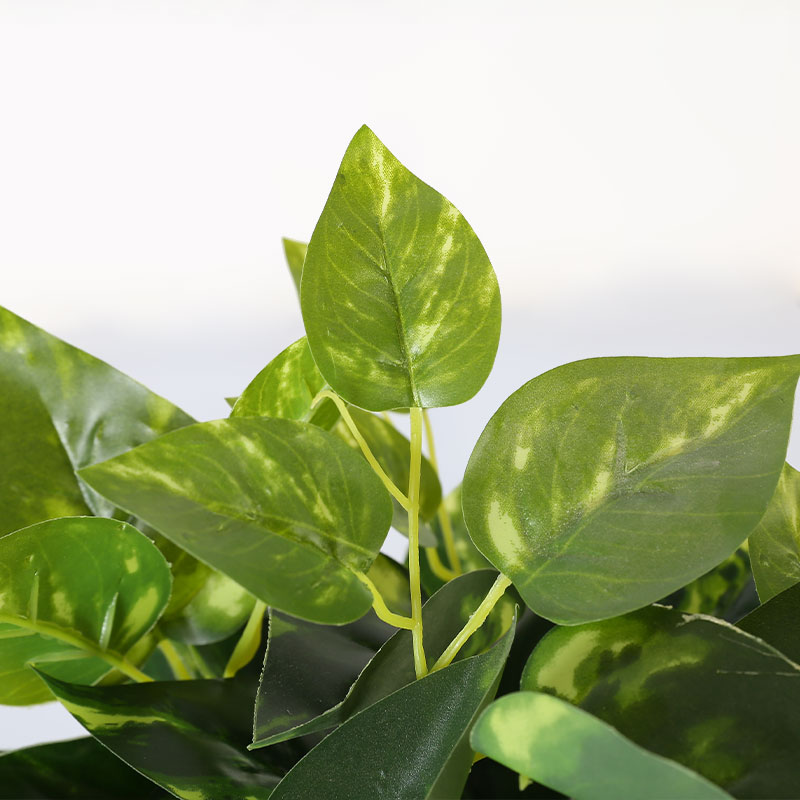 artificial Philodendron 'Platinum' potted plant