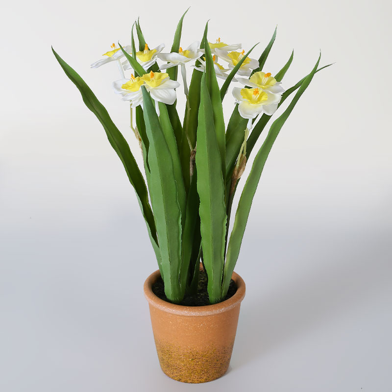 artificial Cream Yellow Narcissus