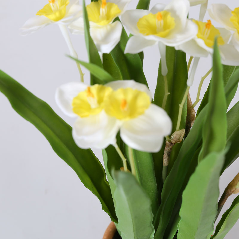 artificial Cream Yellow Narcissus